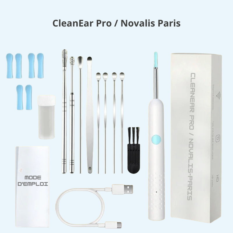 CleanEar Pro - Nettoyez votre oreille en un clin d'œil.